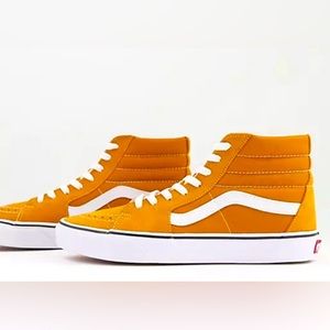 Vans Sk8-Hi Orange size 10.5